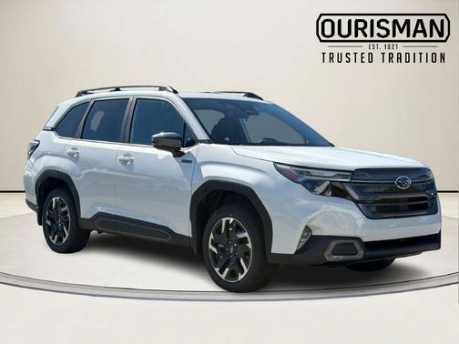 Crystal White Pearl 2026 Subaru Forester Hybrid Limited