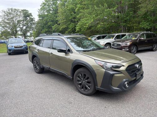 Autumn Green Metallic 2024 Subaru Outback Onyx Edition