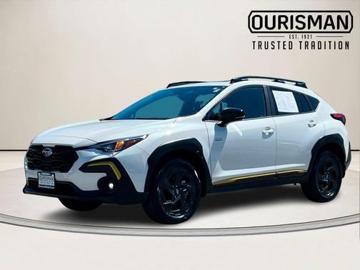 Crystal White Pearl 2025 Subaru Crosstrek Sport