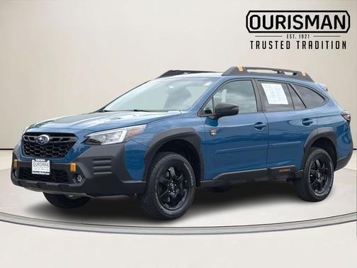 Blue 2022 Subaru Outback Wilderness