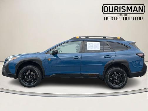 Blue 2022 Subaru Outback Wilderness