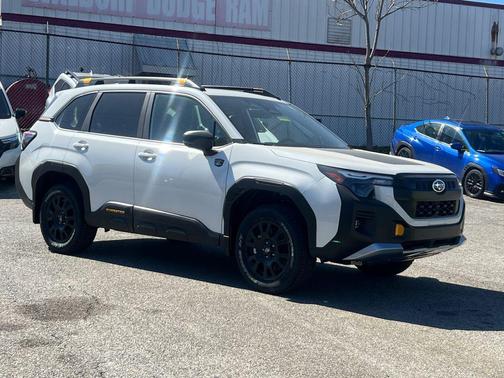 Crystal White Pearl 2026 Subaru Forester Wilderness