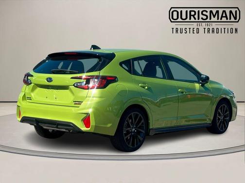 Citron Yellow Pearl 2026 Subaru Impreza RS