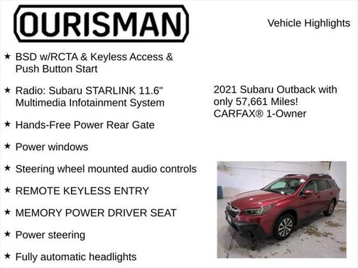2021 Subaru Outback Premium