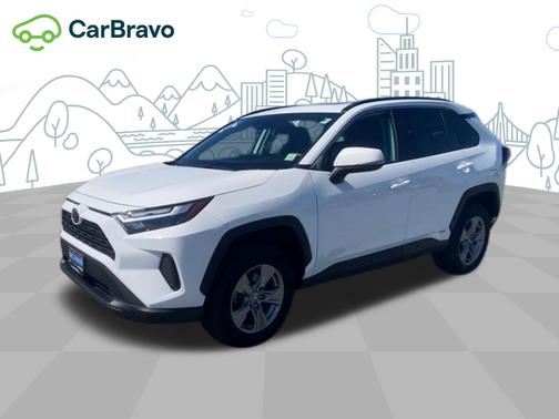 Ice Cap 2025 Toyota RAV4 Hybrid XLE SUV