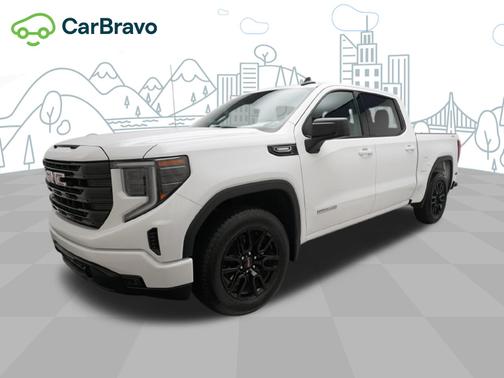 Summit White 2026 GMC Sierra 1500 Elevation