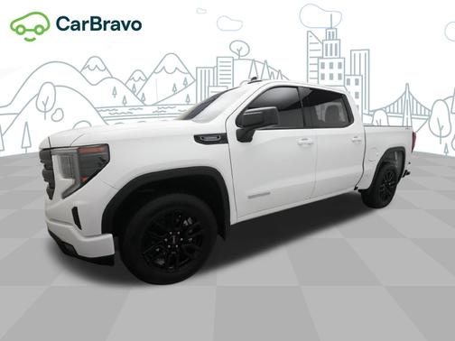 Summit White 2026 GMC Sierra 1500 Elevation