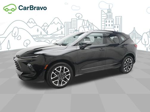 Black 2024 Chevrolet Blazer RS