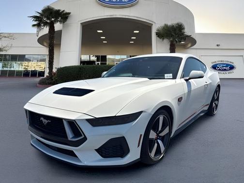 WIMBLEDON WHITE 2025 Ford Mustang GT PREMIUM