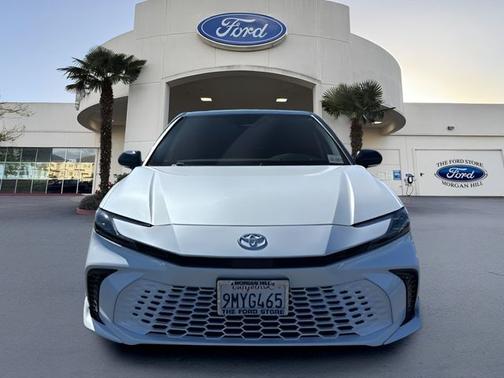 White 2025 Toyota Camry XSE