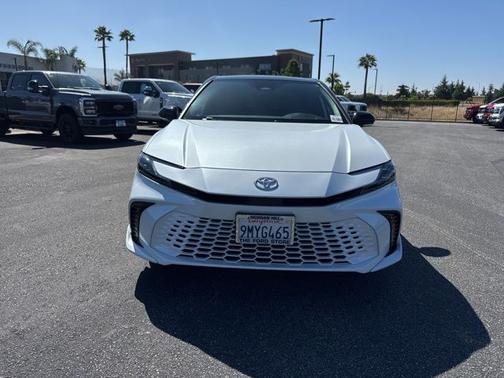 White 2025 Toyota Camry XSE