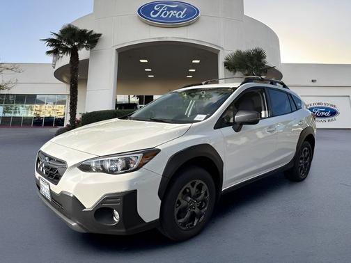 Crystal White Pearl 2023 Subaru Crosstrek SPORT