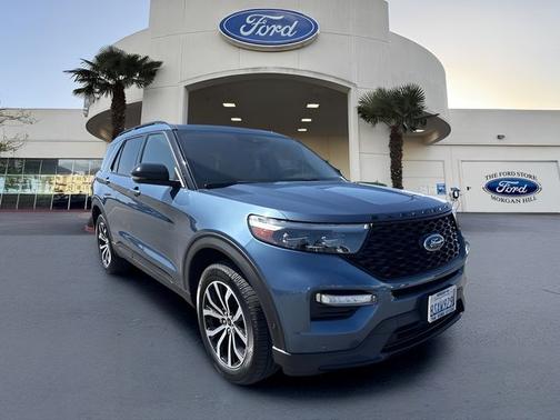 BLUE METALLIC 2020 Ford Explorer ST