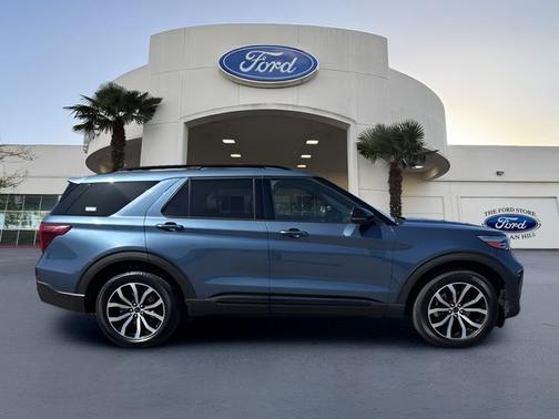 BLUE METALLIC 2020 Ford Explorer ST