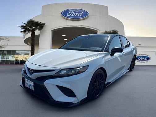 Midnight Black Metallic 2021 Toyota Camry TRD