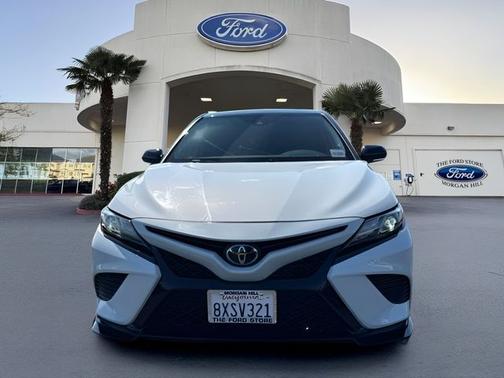 Midnight Black Metallic 2021 Toyota Camry TRD