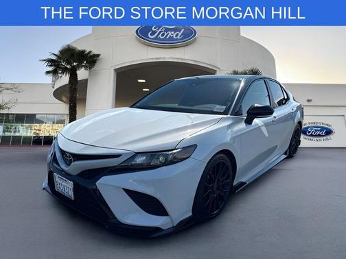 Midnight Black Metallic 2021 Toyota Camry TRD