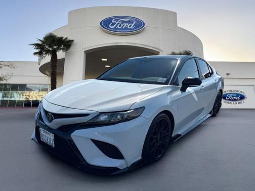 Midnight Black Metallic 2021 Toyota Camry TRD