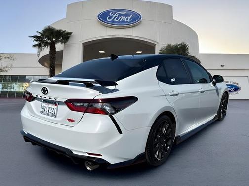 Midnight Black Metallic 2021 Toyota Camry TRD