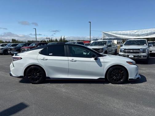 Midnight Black Metallic 2021 Toyota Camry TRD