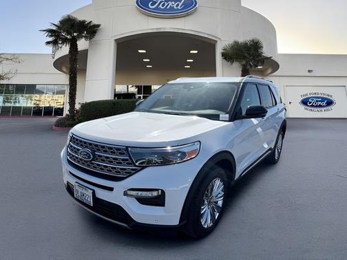 STAR WHITE MET TRI-COAT 2023 Ford Explorer LIMITED