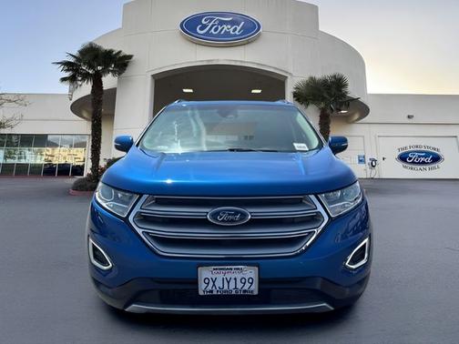 LIGHTNING BLUE METALLIC 2018 Ford Edge SEL