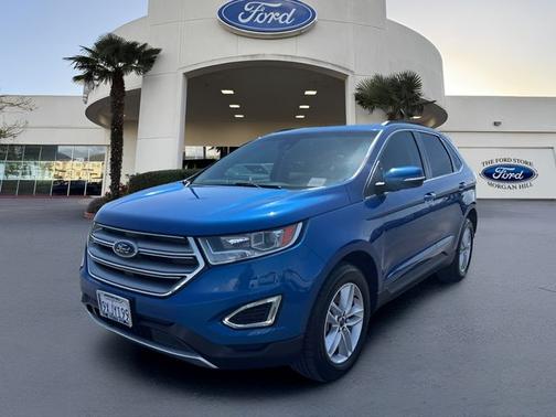 LIGHTNING BLUE METALLIC 2018 Ford Edge SEL