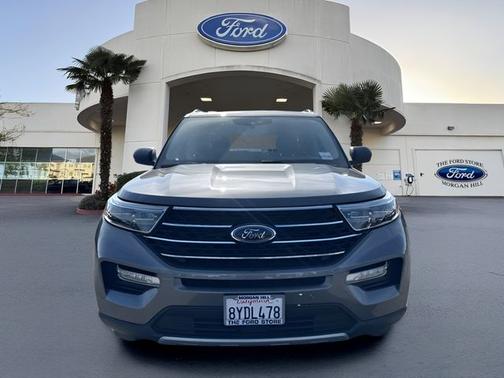 CARBONIZED GRAY METALLIC 2021 Ford Explorer XLT
