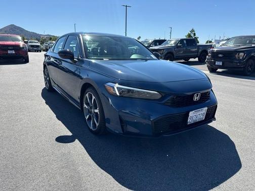 Blue 2026 Honda Civic SPORT TOURING