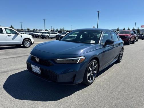 Blue 2026 Honda Civic SPORT TOURING