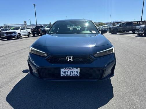 Blue 2026 Honda Civic SPORT TOURING