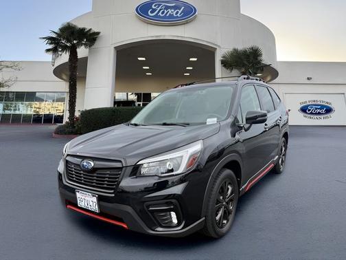 Crystal Black Silica 2021 Subaru Forester SPORT