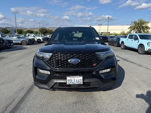 AGATE BLACK METALLIC 2022 Ford Explorer ST