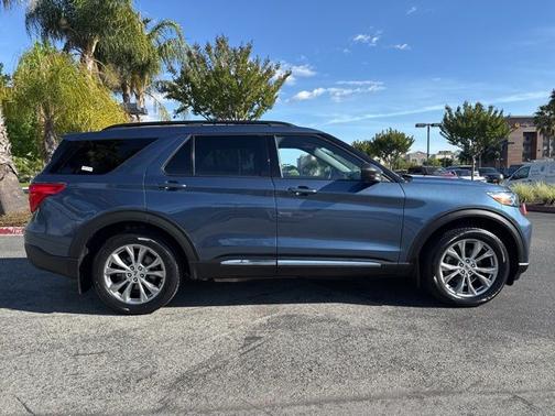 BLUE METALLIC 2020 Ford Explorer XLT