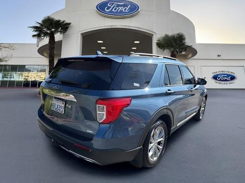 BLUE METALLIC 2020 Ford Explorer XLT