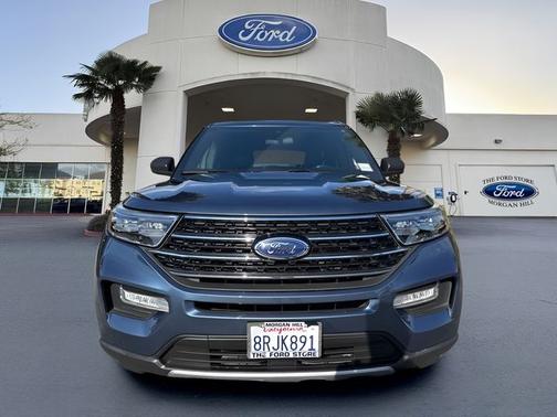 BLUE METALLIC 2020 Ford Explorer XLT