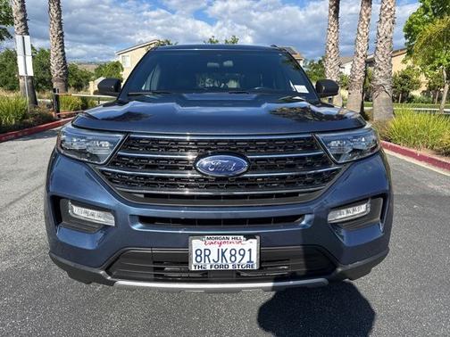 BLUE METALLIC 2020 Ford Explorer XLT