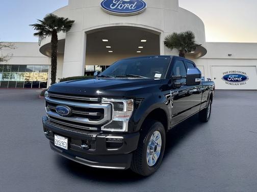 AGATE BLACK 2021 Ford F-350 PLATINUM