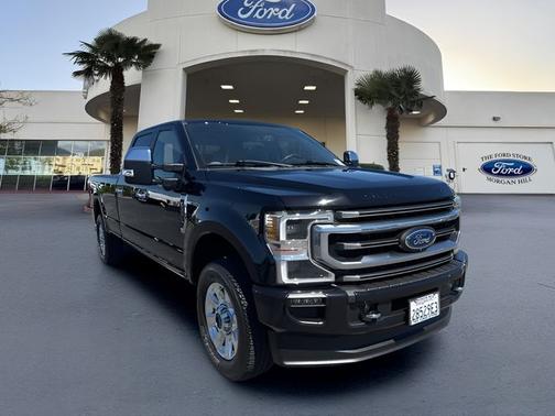 AGATE BLACK 2021 Ford F-350 PLATINUM
