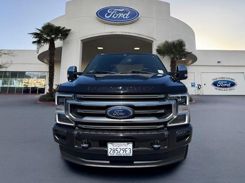 AGATE BLACK 2021 Ford F-350 PLATINUM