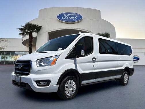 OXFORD WHITE 2020 Ford Transit-350 XLT