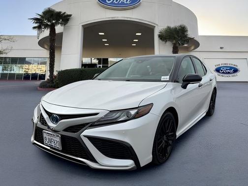 White 2024 Toyota Camry XSE
