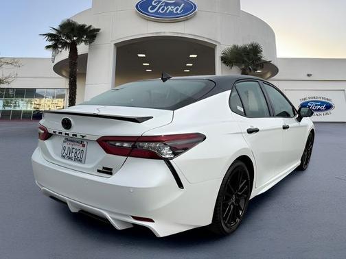 White 2024 Toyota Camry XSE