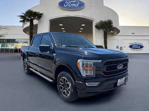 AGATE BLACK METALLIC 2023 Ford F-150 XLT