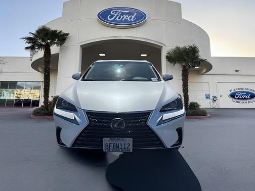 White 2019 Lexus NX 300h BASE