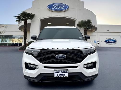 STAR WHITE MET TRI-COAT 2023 Ford Explorer ST-LINE