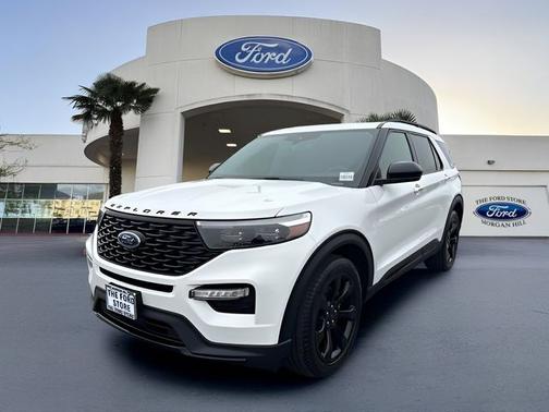 STAR WHITE MET TRI-COAT 2023 Ford Explorer ST-LINE