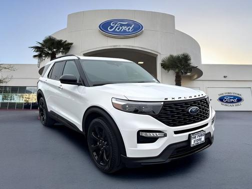 STAR WHITE MET TRI-COAT 2023 Ford Explorer ST-LINE