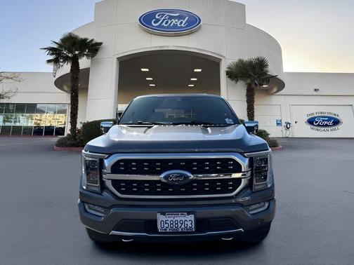 CARBONIZED GRAY METALLIC 2021 Ford F-150 PLATINUM