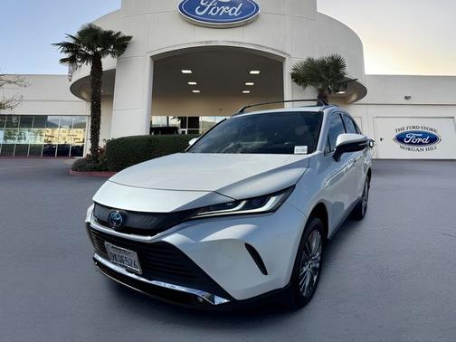 White 2024 Toyota Venza XLE